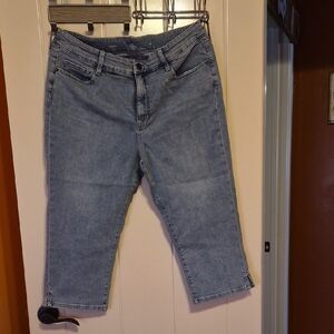 St. John's Bay Blue Denim Capris